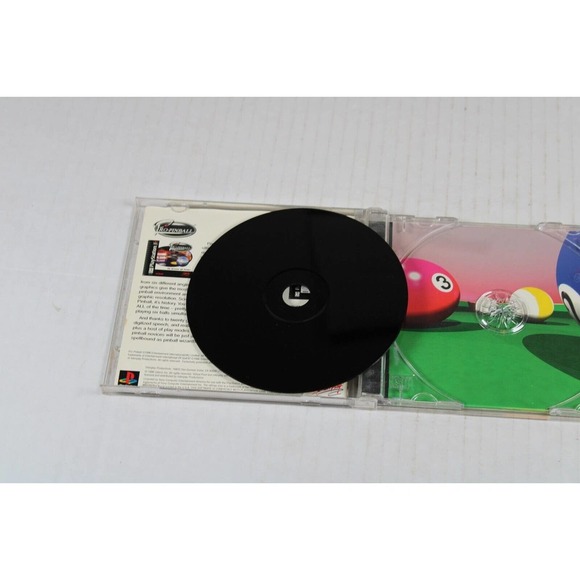 Virtual Pool (Sony Playstation 1, PS1) Authentic, Complete, Tested/works great - Picture 7 of 8